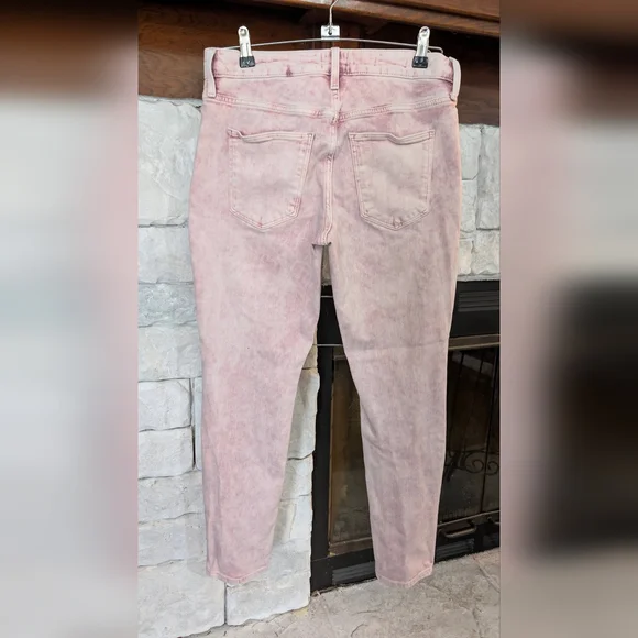 Women's Vtg Universal Thread Blush High Rise Skinny Jeans - Picture 3 of 3